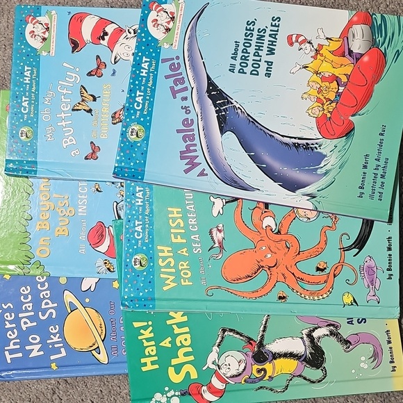 random house Other - Cat in the Hat Learning Library Hardcover Books Bundle Of 6